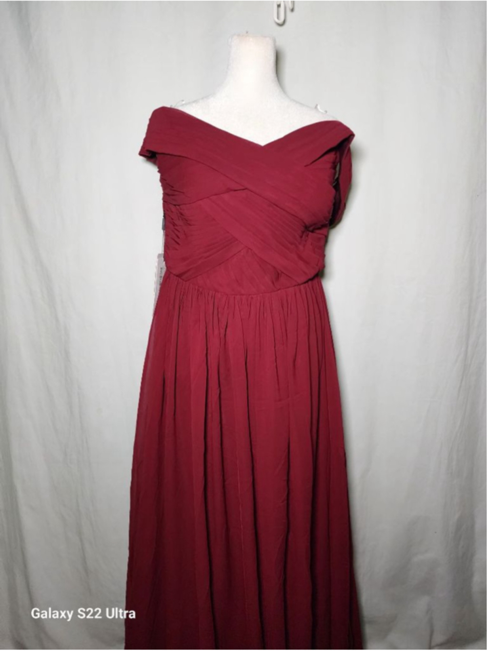 Women's JJ's House Claret Maxi Dress Size 14